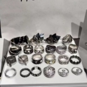 星球开口戒指朋克设计感戒指 男女同款 Willa｜ 太后家戒指合集