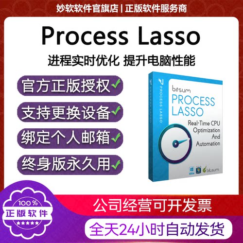 Process Lasso Pro专业版进程优化中文版注册序列号密钥