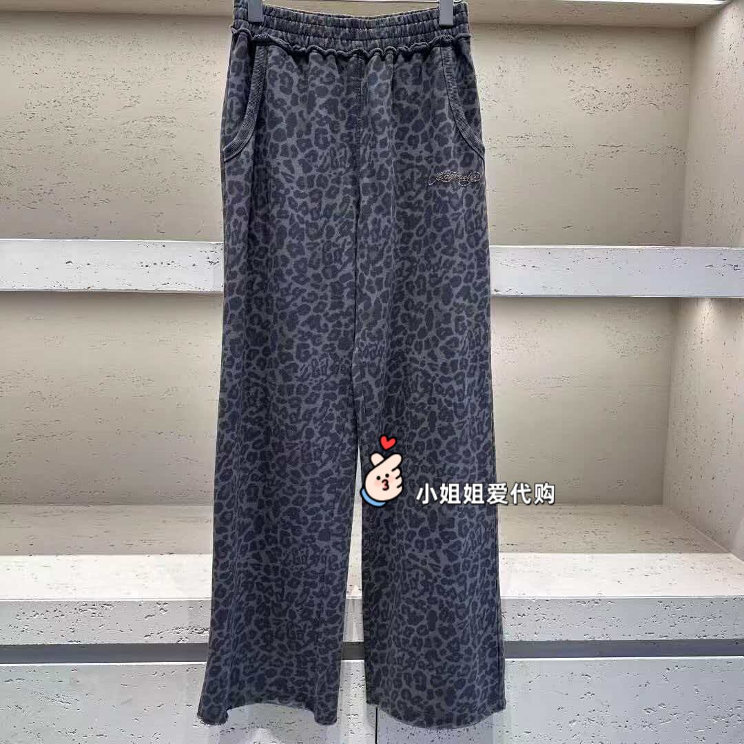 小姐姐Ed hardy潮牌专柜正品2025冬款女士休闲裤 E1RDW376-2280