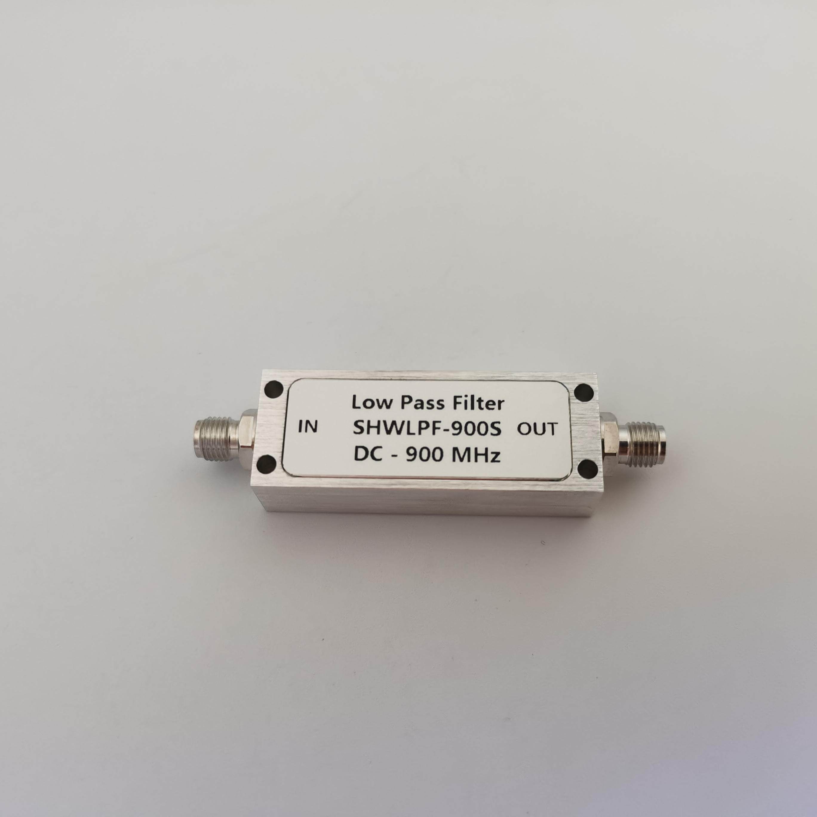 SHWLPF-900S DC-0.9GHz DC-900MHz SMA母 1W 射频同轴低通滤波器