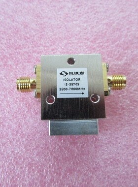 IS-3876S 3.8-7.6GHz 3800-7600MHz SMA 50W 射频微波同轴隔离器