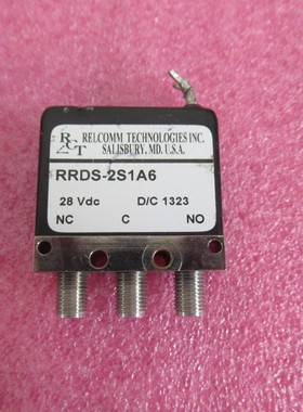 RCT进口 RRDS-2S1A6 DC-18GHz SMA 28V 单刀双掷 射频同轴开关