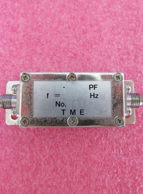 TME进口 DC-1150MHz SMA母头 射频低通滤波器DC-1.15GHz