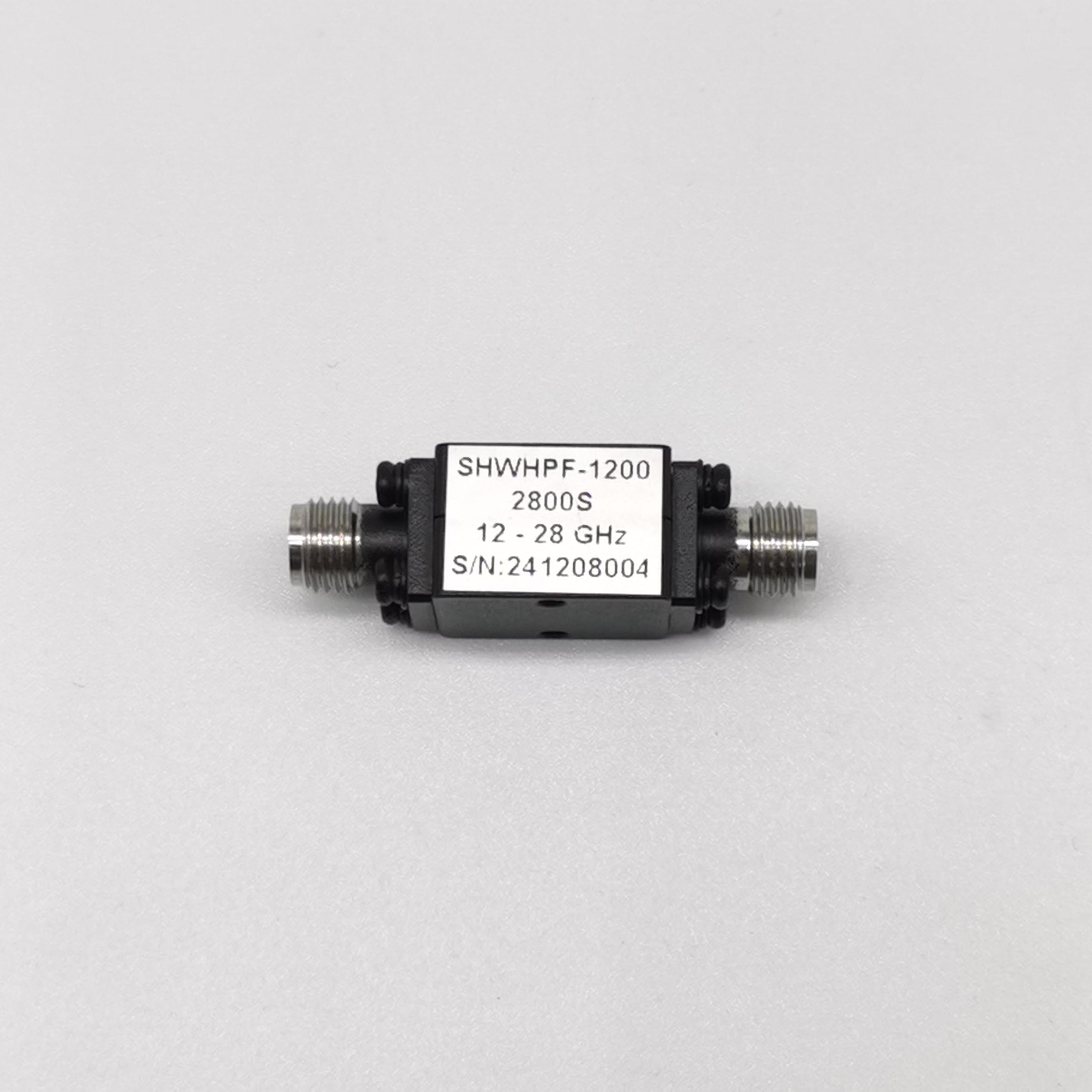 12-28GHzSMA母15W高通滤波器