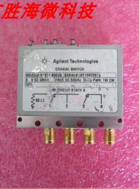 HP/Agilent N1811-60009 DC-50GHz 5V 1.85mm SP3T 射频同轴开关