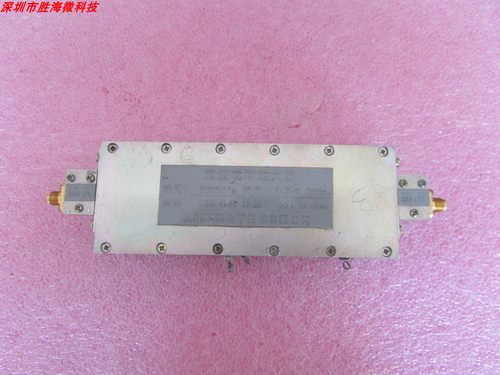 华科 7.5-8.6GHz 30dB 7500-8600MHz 射频自动增益控制放大器