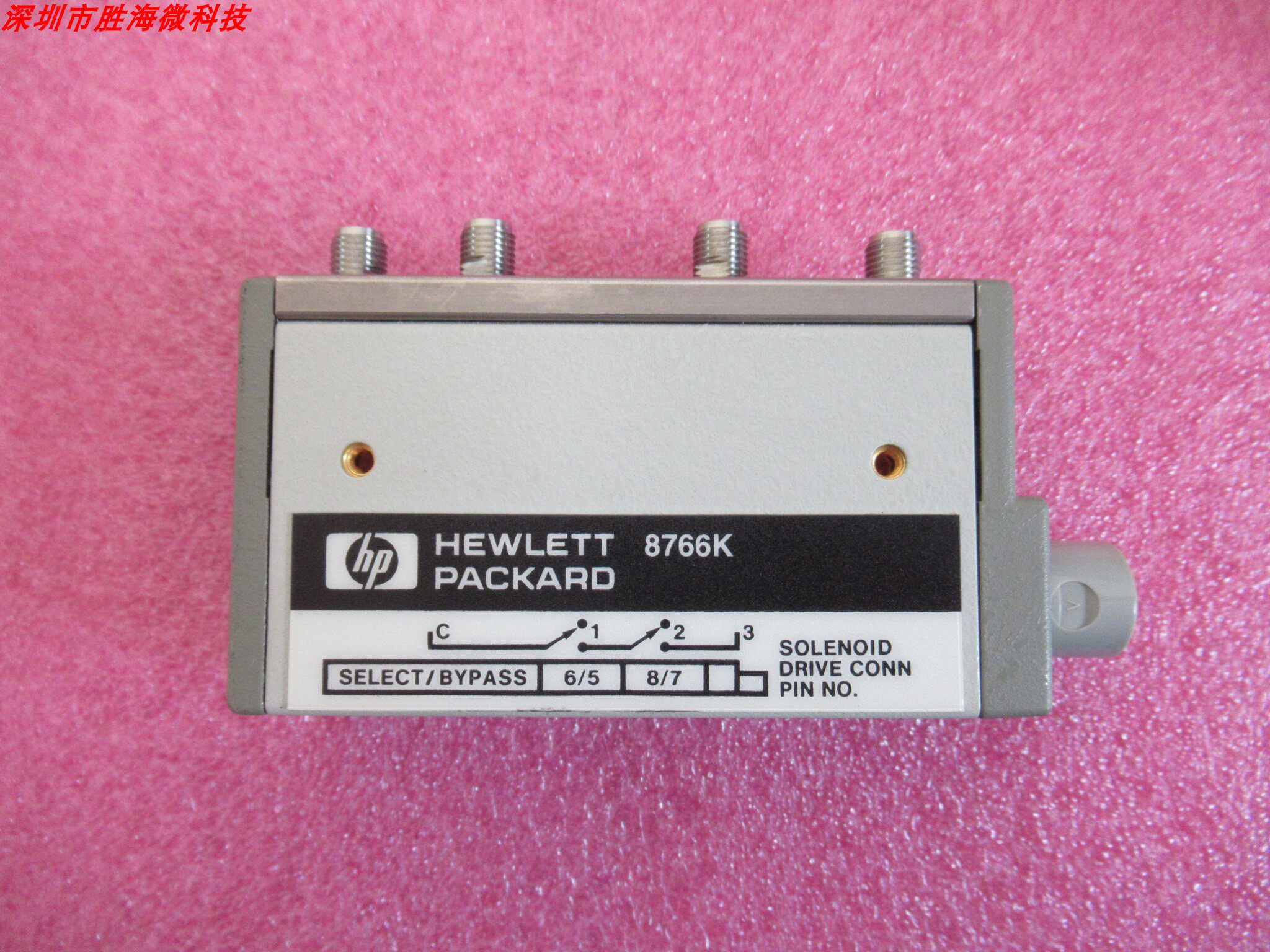 HP/Agilent8766K同轴开关SP3T