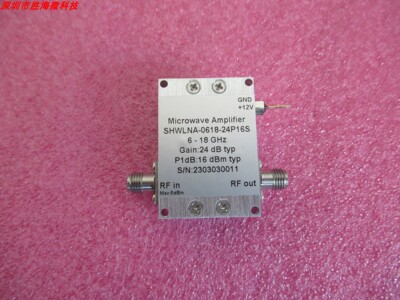 6-18GHzP1dB16dBm驱动放大器