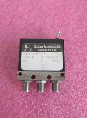 RCT进口 RDS-SR017 DC-18GHz 200W 28V SMA SPDT 射频同轴开关