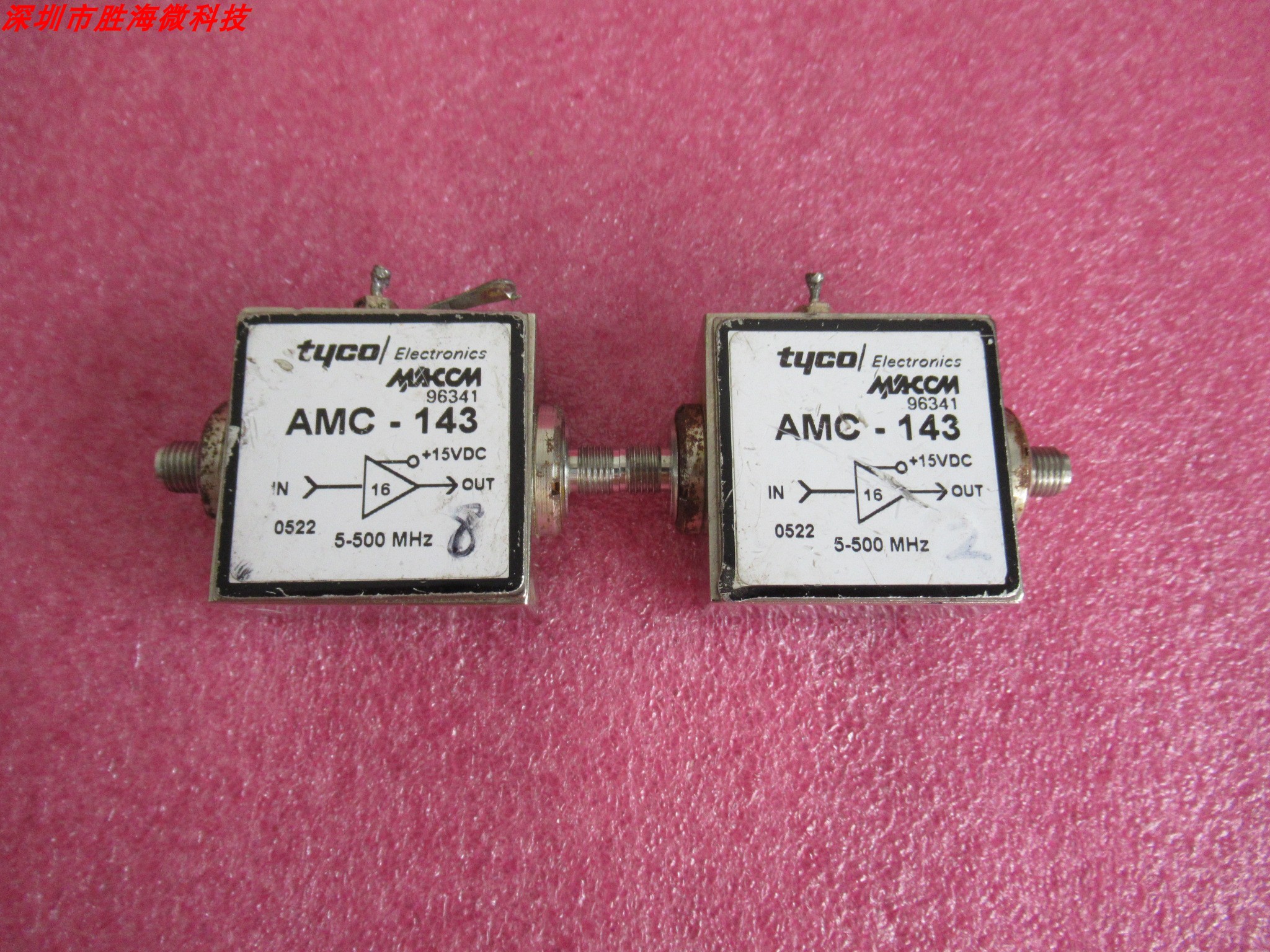 M/A-COM5-500MHz15dB放大器