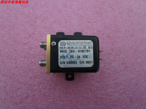 DUCOMMUN TK4-918E791 DC-40GHz DBDP 2.92mm 射频微波 同轴开关