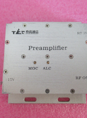 260-1850MHz 35dB 增益可调10dBm SMA 手调 射频增益控制放大器