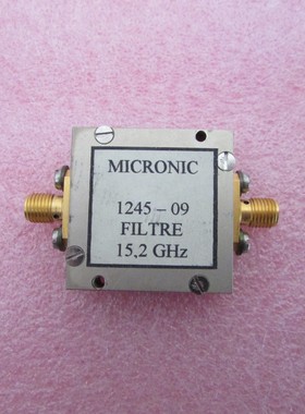 MICRONIC 1245-09 12.5-18.5GHz SMA 射频微波 同轴高通滤波器