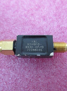 K&L进口 930-6000MHz SMA接头 射频微波同轴高通滤波器 0.93-6GHz