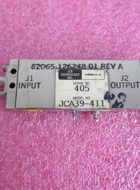 JCA进口 0.2-9GHz 30dB增益 20dBm功率 SMA 射频微波前置放大器