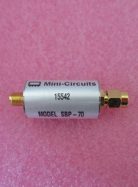 MINI进口 SBP-70+ SMA 63-77MHz 0.5W 射频微波同轴带通滤波器