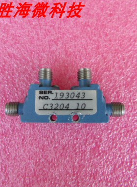 MAC 进口 C3204-10 2-4GHz 10dB SMA 射频微波 同轴定向耦合器