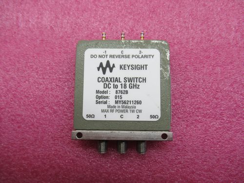 KEYSIGHT8762B同轴开关单刀双掷