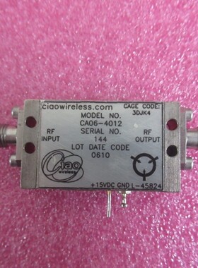 进口 100-8000MHz 45dB 17dBm NF:2dB 射频低噪声放大器 0.1-8GHz