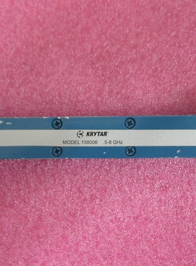 KRYTAR进口 158006 0.5-8GHz SMA母 6dB 20W 射频同轴定向耦合器