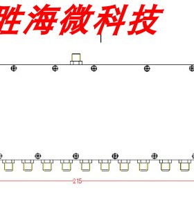 10-1000MHz 5W SMA射频微波同轴16路 一分十六功分器频率可定做