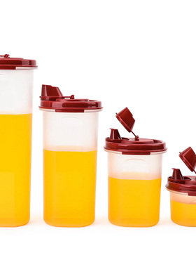 特百惠 890/650/440ML大中小号密封防漏油壶 厨房酱油醋调味瓶