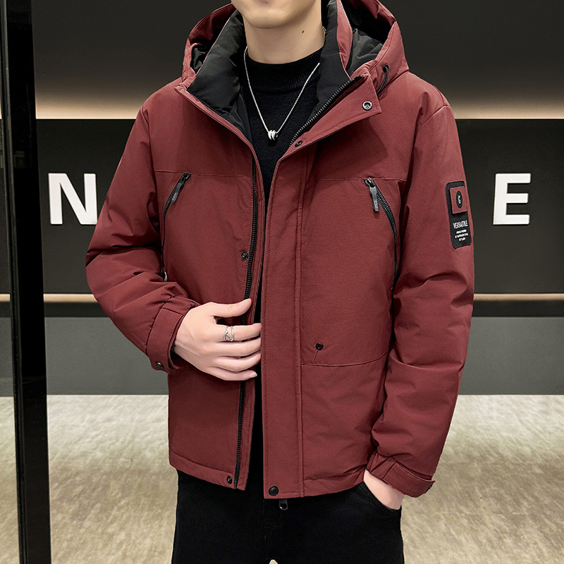 冬季羽绒服外套男士新款时尚工装