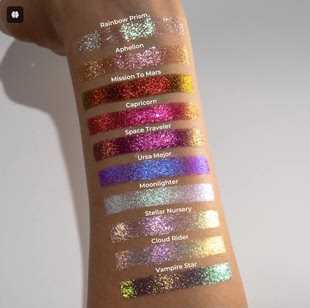 moons sublunar Terra tm单色眼影链接3 satellite 荧光夜光 ruby
