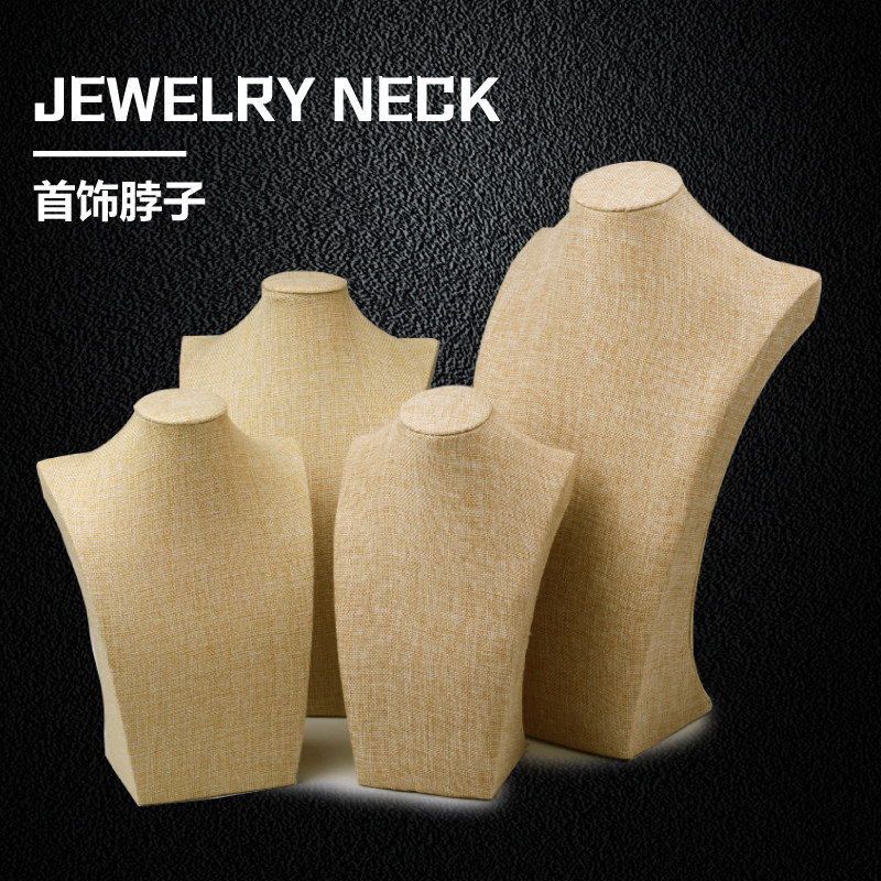 项链脖子展示架模特饰品珠宝道具