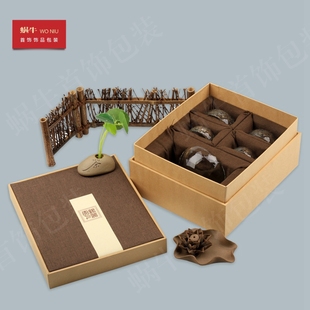 11FHM的首饰盒饰品收纳盒银器套装盒五件套首饰包装盒子银碗盒子