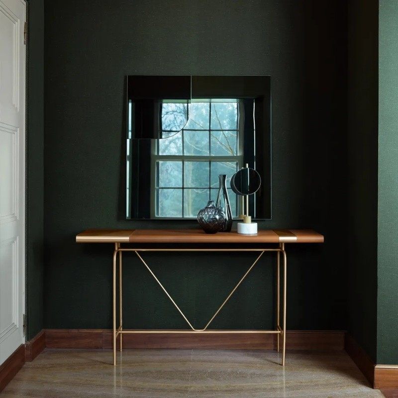 梵殊意式极简门厅玄关台桌案定制