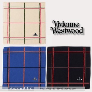 外贸日单纯棉提花刺绣土星 薇薇安 西太后 Vivien手帕小方巾