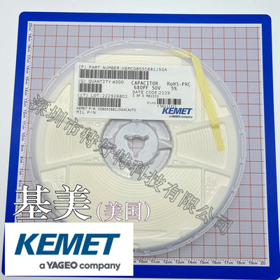 基美 电容 C1210C562JBGACAUTO 1210 5600PF 630V NPO ±5%