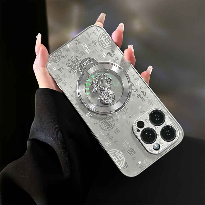 国风百福新年款手机壳