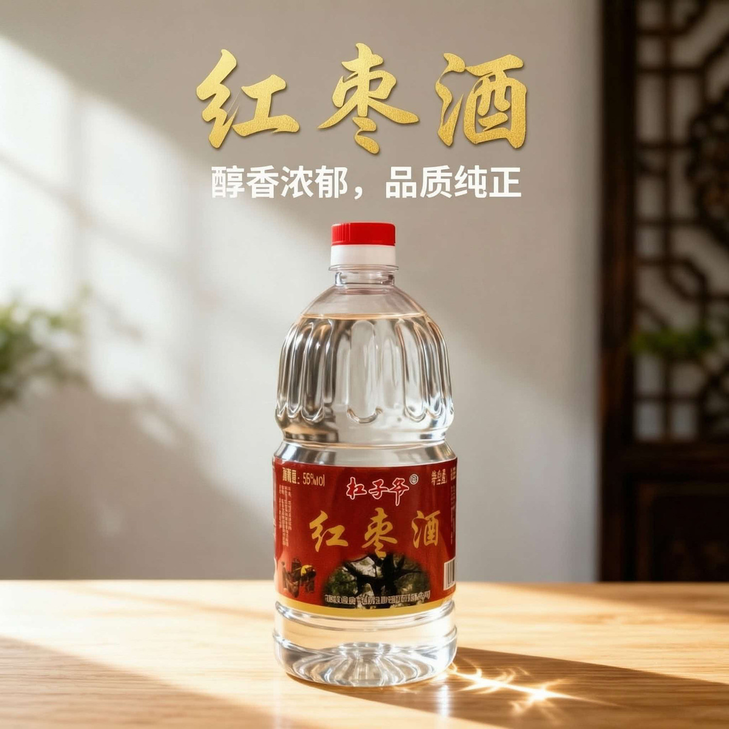 行唐原浆红枣酒枣杠子爷