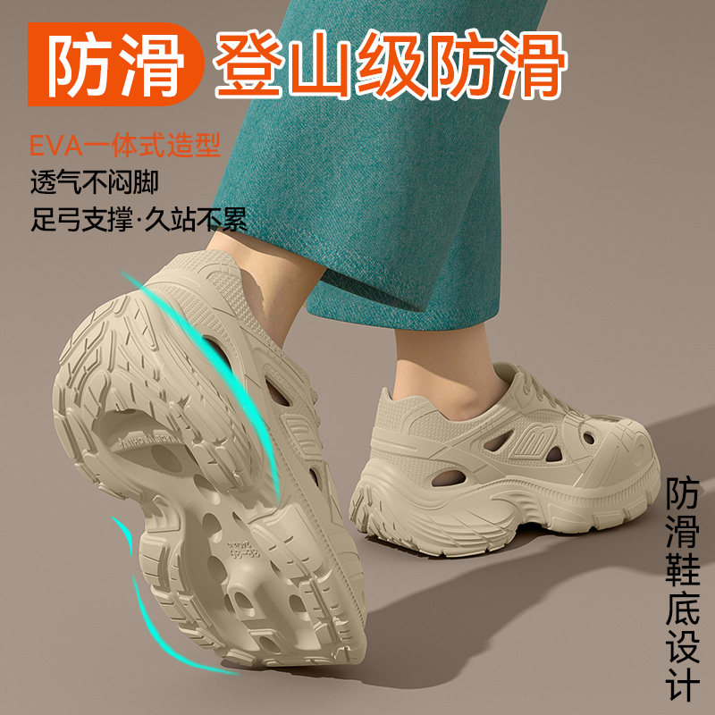 德国医用手术室洞洞鞋女款夏季外穿2025新款抗菌防滑医护专用凉拖