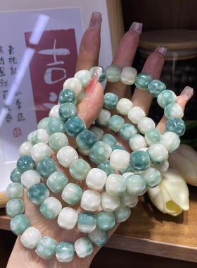 新品飘花菩提无相盘玩手指手串手链时尚简约风格百搭休闲款