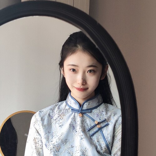 她来了定制旗袍重工蕾丝改良2023年夏季新别致高端年轻款少女长款 - 封面