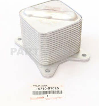 适配丰田酷路泽陆巡4700 D4D1VD VDJ20柴油机油散热器机油冷却器