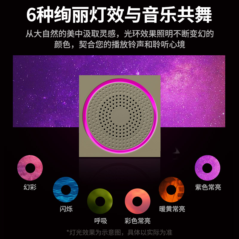 无线家用门铃自发电免电池远距离