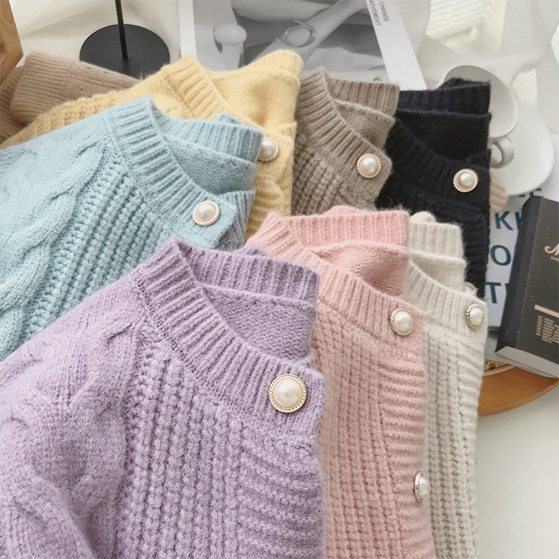 复古麻花毛衣女春秋季2024年新爆款女装减龄洋气上衣针织开衫外套,孕妇装/孕产妇用品/营养,针织衫,淘宝优惠券,粉丝福利购,淘宝优惠卷