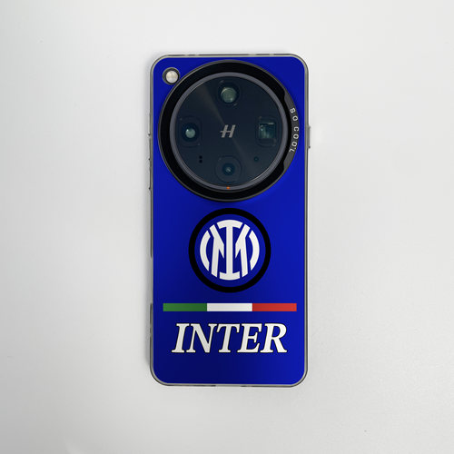 国米INTER祝剪影适用于oppofindX9pro手机壳x8ultar新款X7磁吸X6彩银K13TURBO足球12X/s真我realme14/13/12