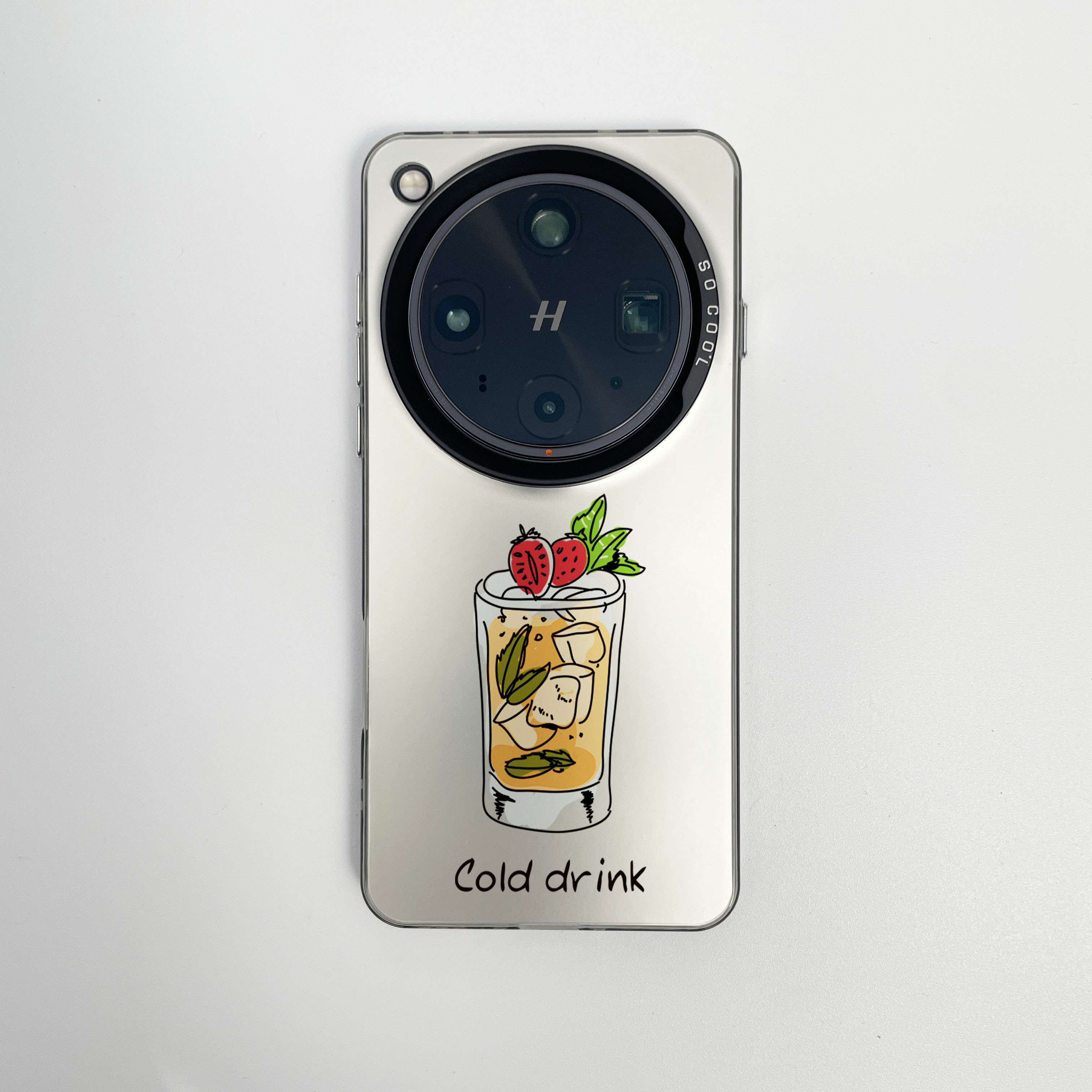 冷饮圆环磁吸手机壳适用OPPOFindX9情侣款X8Ultra游戏电竞X7ProReno15MagSafe16真我GTNeo6