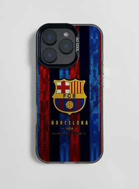 巴萨城市地图适用于苹果17air手机壳iphone16e足球15PLUS磁吸14小众13巴塞罗那xsmax男12promax个性11新款套