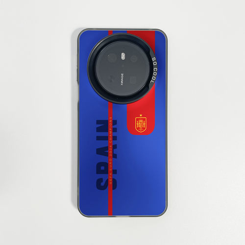 西班牙锦旗队徽手机壳适用于华为Mate50Plus降温40Ultra防摔防爆30亲肤材质Pura80磁吸P70Pro透气nova14畅享