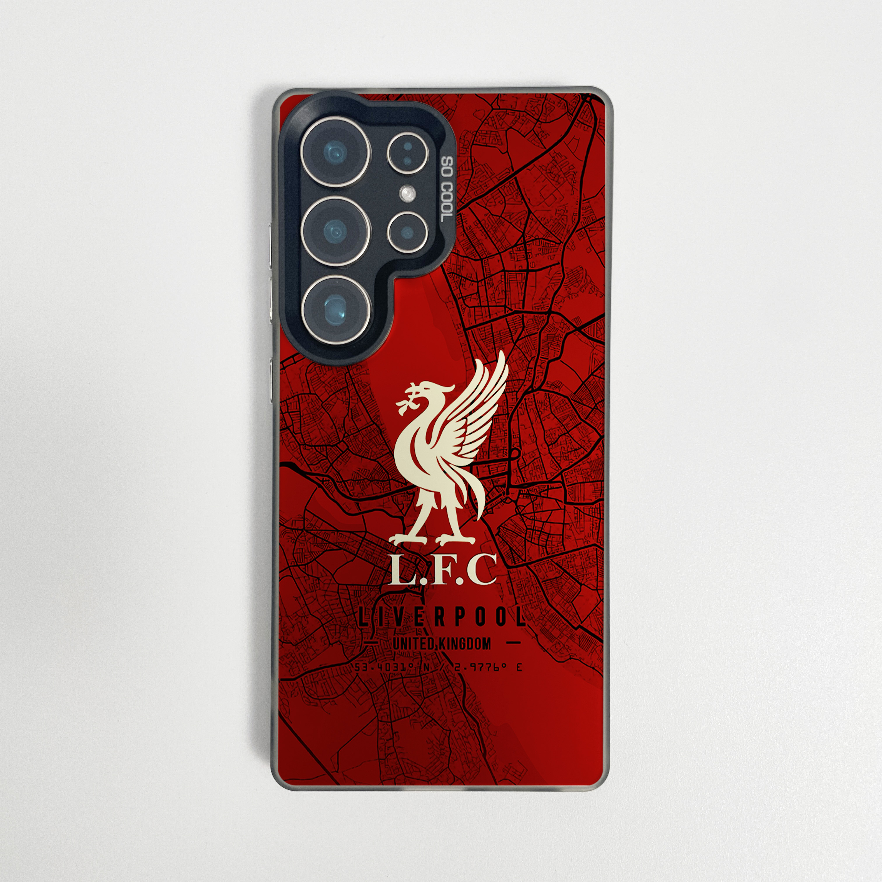 城市地图适用于三星s24ultra利物浦手机壳s23fe磁吸s25+足球s22新款一加11全包12防摔13AC3小众ACE5保护套