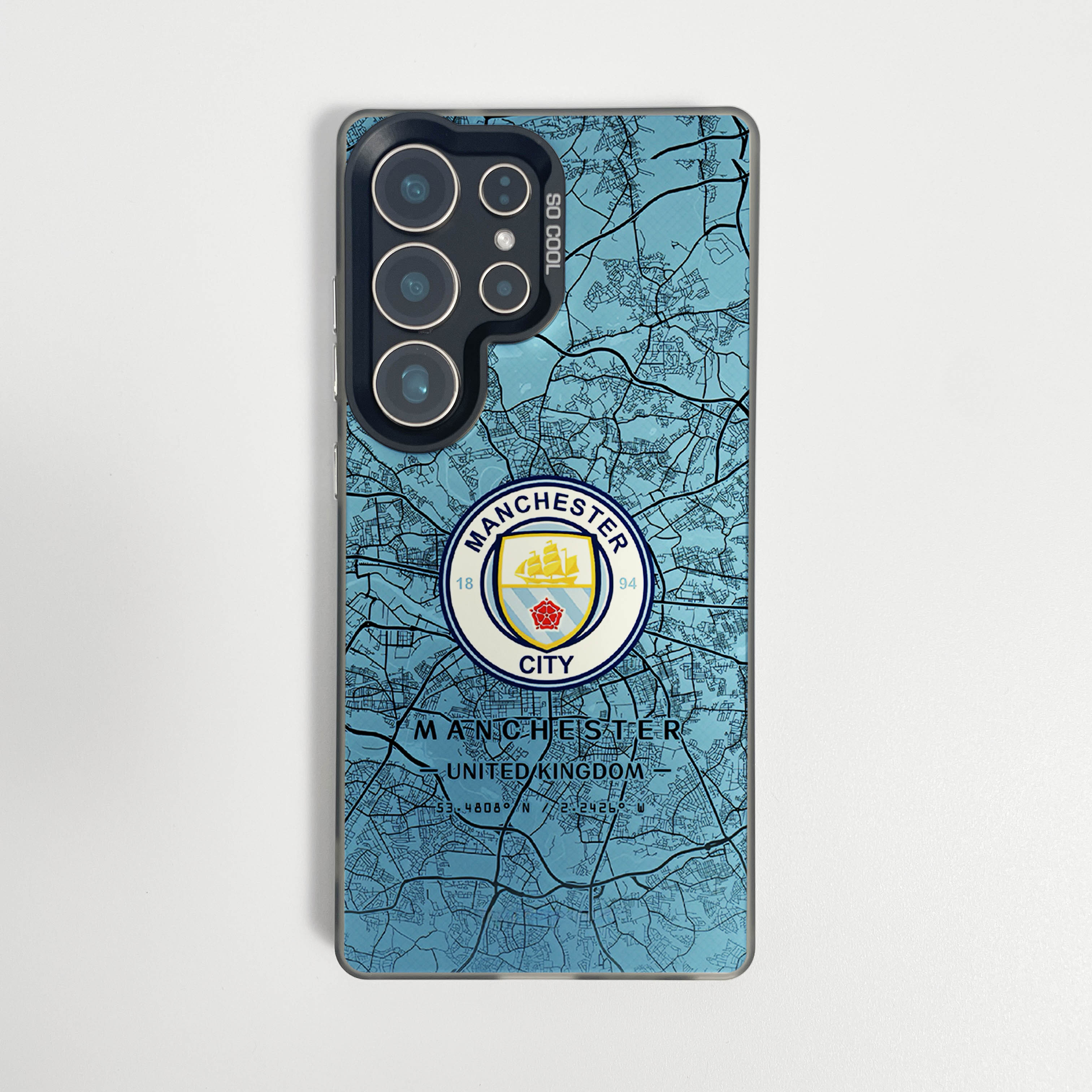 城市地图适用于三星s24ultra曼城手机壳s23fe磁吸s25+足球s22新款一加11简约12防摔13AC3小众ACE5保护套