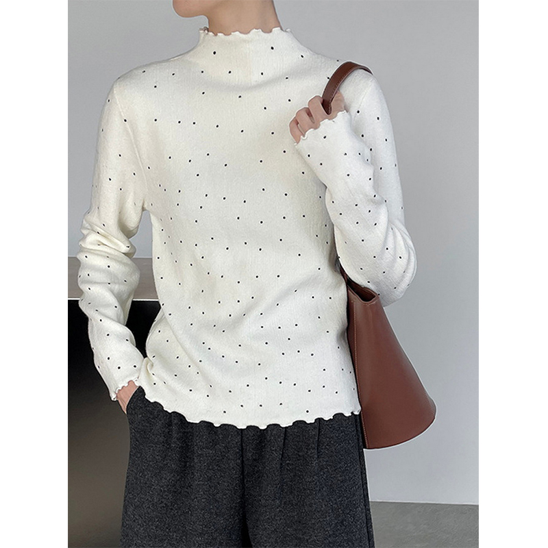 正肩打底衫女秋内搭可外穿高级感