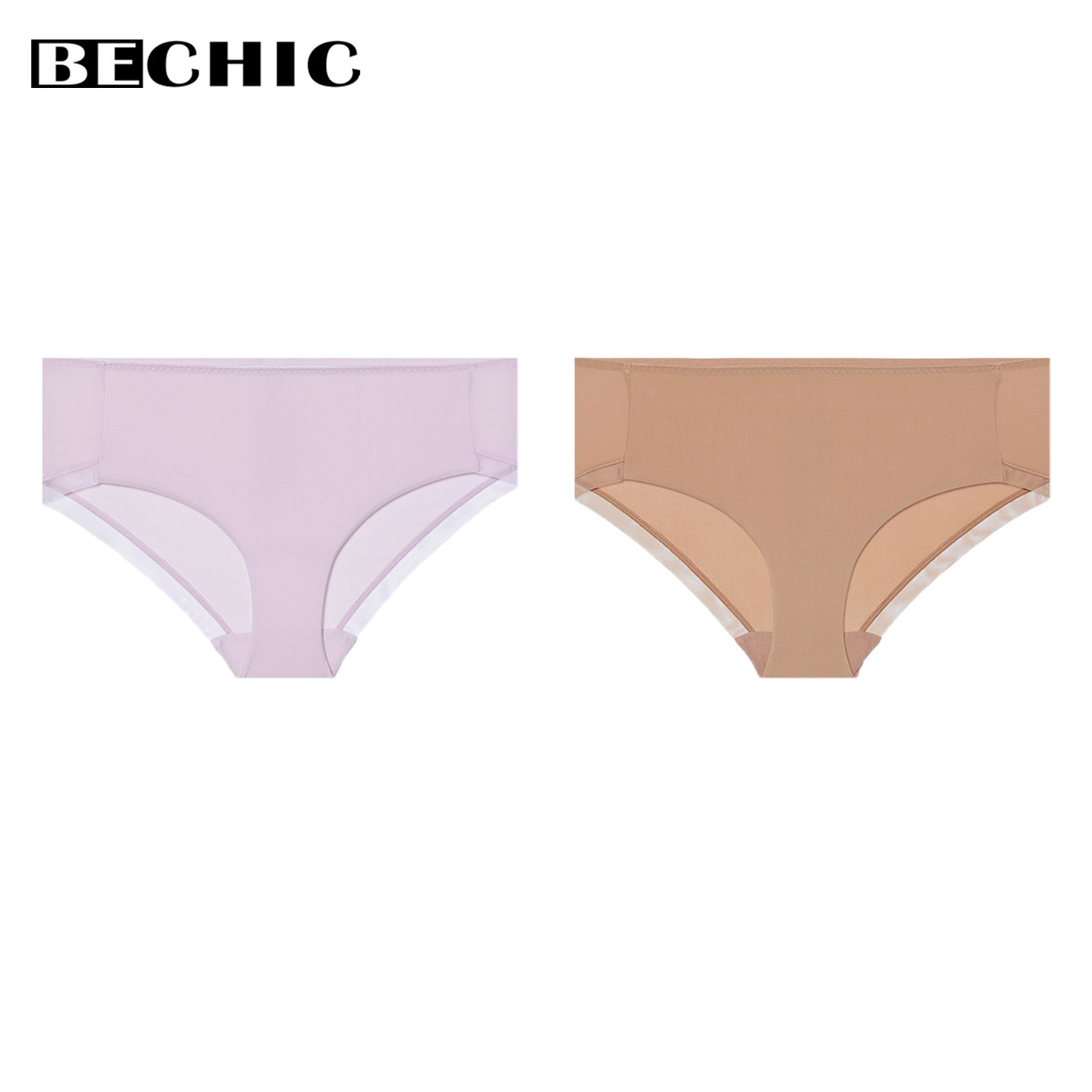 BeChic Touch系列内裤女弹力舒适简约纯色透气中腰平角裤BC23CC1,女士内衣/男士内衣/家居服,平角裤,淘宝优惠券,粉丝福利购,淘宝优惠卷