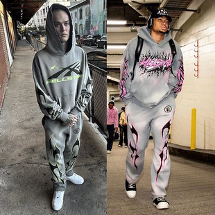 hoodie brainwashed with brain Hellstar 洗水卫衣长裤 Studios